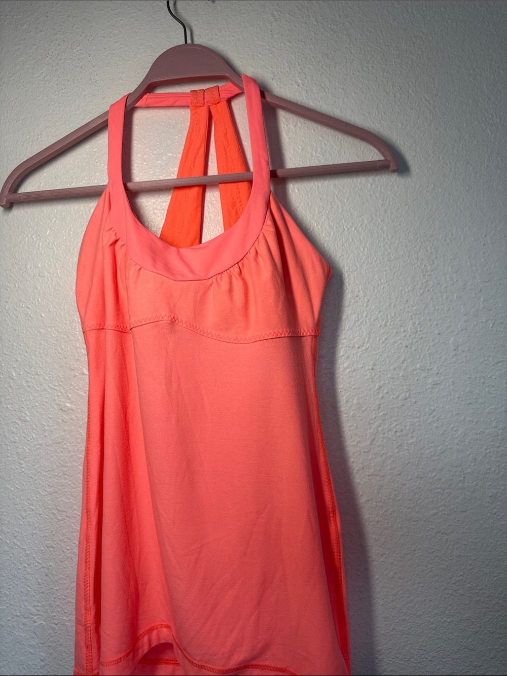 Lululemon Neon Racerback Tank Top